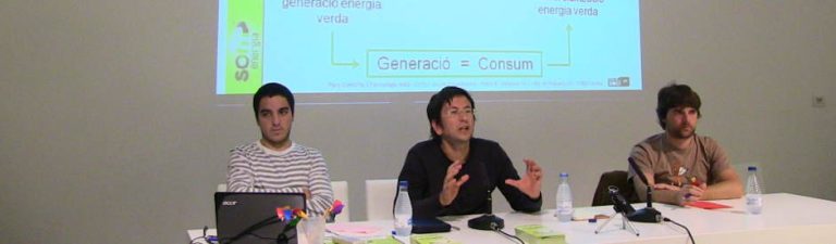Presentació de la cooperativa d’energia verda «Som Energia»