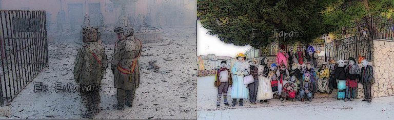 Festes d’Hivern d’Ibi 2012: Els Enfarinats i Els Tapats