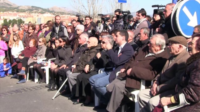 Homenatge a Francisco Aura i als republicans deportats als camps d’extermini nazi