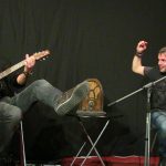 Alcoi crida ben fort al concert dels cantautors Miquel Abras i Cesk Freixas