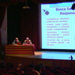 El passat divendres 21 de febrer, Joan Ramón Sanchís Palacios, doctor en Economia d’Empresa, i director de l’Institut Universitari d’Economia Social i Corporativa de la Universitat de València, donà la primera de les xerrades inclosa a les Jornades de Sostenibilitat, organitzades pel Centre Cultural Castellut: “De la crisi bancària a la banca ètica. Una alternativa socialment sostenible”. Aquests actes, que estan pensats per aportar solucions alternatives al moment de crisi al qual ens trobem, es desenvoluparan entre els mesos de febrer i abril a la Casa de Cultura de Castalla. Casa de Cultura de Castalla