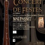 La 12a edició del Concert de Festes de la colla Mal Passet serà el pròxim 2 d'agost al Palau Comtal de Cocentaina