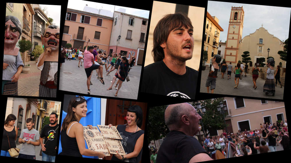 Onzena edició de les Festes Alternatives a la Maêdeu d'Agost (FAMA), a Vilallonga, el passat 14 d'agost de 2015. El Pregó de Festes iniciava un cap de setmana d'actes alternatius a les festes tradicionals del poble: albades i passacarrers, l'entrega del premi del concurs de decoració de carrers, així com un sarau de la mà del Grup de Danses Baladre de Muro a la Plaça del Passeig Prebítero Giner. FAMA 2015 VILALLONGA Sarau Baladre Prego 2