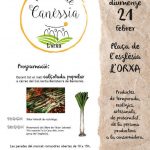 El Mercat de Canèssia acollirà una calçotada popular el pròxim 21 de febrer a L'Orxa