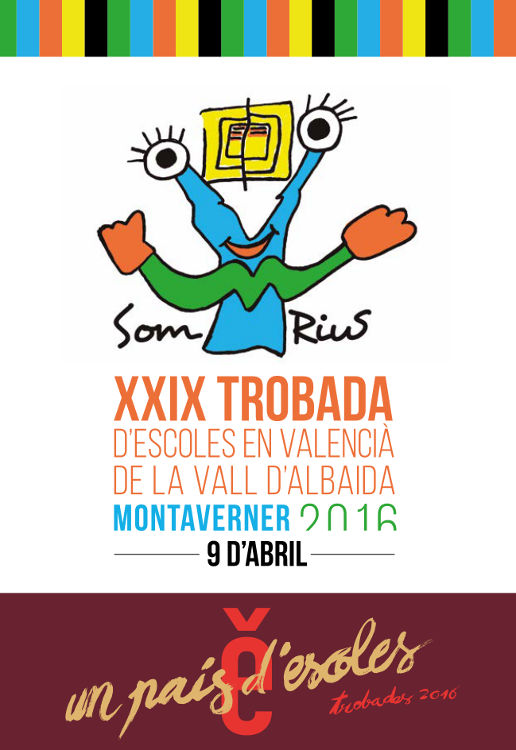 Les Trobades d'Escoles Valencianes 2016 s'inicien a Montaverner el pròxim 9 d'abril