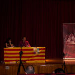 Sota el curiós títol "Ionquis dels diners: urbanisme i corrupció al País Valencià", (en clara referència al gerent d'IMELSA Marcos Benavent), el contestà Sergi Castillo ens relatà, mitjançant una excel·lent investigació i una extensa documentació recollida al seu llibre Tierra de Saqueo, la caiguda del règim mafiós del Partit Popular al País Valencià. Els 'Ionquis dels Diners" apleguen a Castalla de la mà del contestà Sergi Castillo