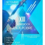 Els festers de Jesús Pobre organitzen el XIII del Cabrerock el 24 de setembre