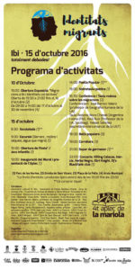 Seguint la seua política d'itinerància, el 4t Aplec de la Mariola aterra enguany a la localitat d'Ibi, a la comarca de l'Alcoià. Tindrà lloc durant la jornada del 15 d'octubre, amb tot un seguit d'activitats que començaran a partir de les 8.30h del matí. Com a acte previ, el pròxim dilluns 10 d'octubre s'inaugurarà l'exposició Migracions a Ibi i identitats col·lectives, que romandrà oberta fins al dia 15 a l'Ermita de Sant Vicent. El 4t Aplec de la Mariola aterra a Ibi sota el lema 'Identitats Migrants'