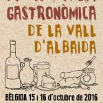 Bèlgida acull la XVII Fira gastronòmica de la Vall d'Albaida el 15 i 16 d'octubre
