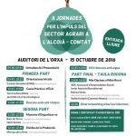 L'Orxa acull les II Jornades per l'impuls del sector agrari a l'Alcoià-Comtat