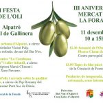 El Mercat de la Foradà celebra el tercer aniversari amb la I Festa de l'Oli