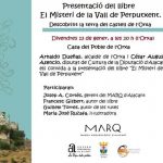 'El misteri de la Vall de Perputxent' es presenta a l'Orxa el 13 de gener