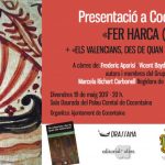 El Grup Harca presenta els seus llibres sobre història i identitat valenciana a Cocentaina