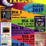 Otos programa un cicle musical de 'Nits a la fresca' al mes de juliol