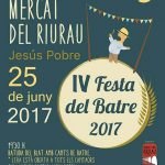 La Festa del Batre anuncia el 4t aniversari del Mercat del Riurau