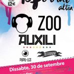 ZOO, Auxili, Pupil·les i Seguirem actuen al Fesporrat d'Altea el pròxim 30 de setembre