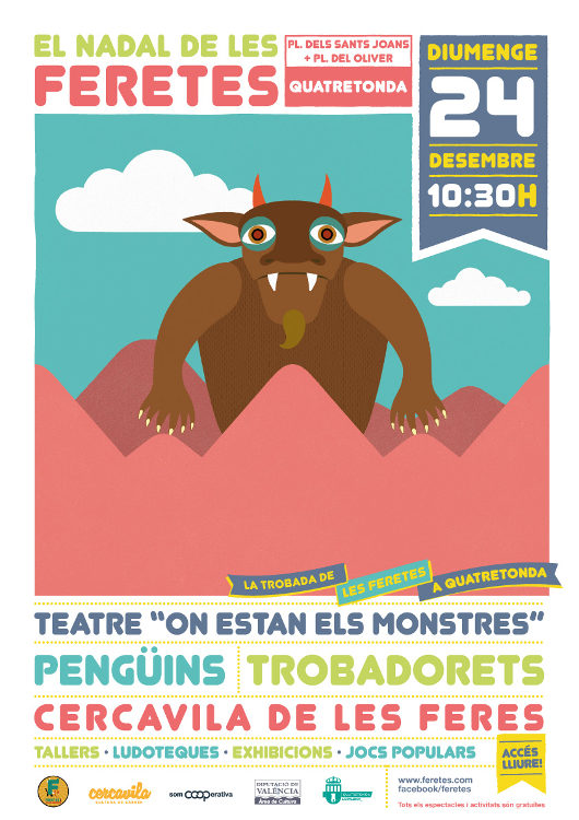 Quatretonda acull una mini-edició del festival infantil 'Feretes i Cançonetes'