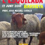 Barxeta celebra la Festa de L'Esquilada el pròxim 17 de juny