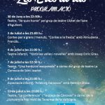 'Les Eres al Ras' de Barxeta continuen aquesta nit amb els contes d'Almudena Francés