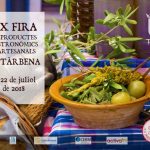 Tàrbena celebra la XX Fira de Productes Gastronòmics i Artesanals aquest cap de setmana
