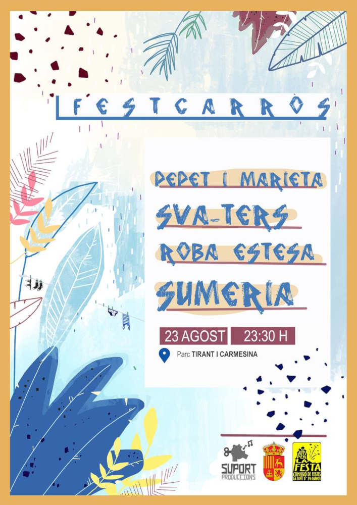 La Font d'en Carròs celebra el Festcarròs amb motiu de les Festes Patronals 2018