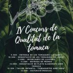 El 'IV Concurs de Qualitat de la Tomaca' torna a L'Orxa aquest diumenge amb moltes novetats
