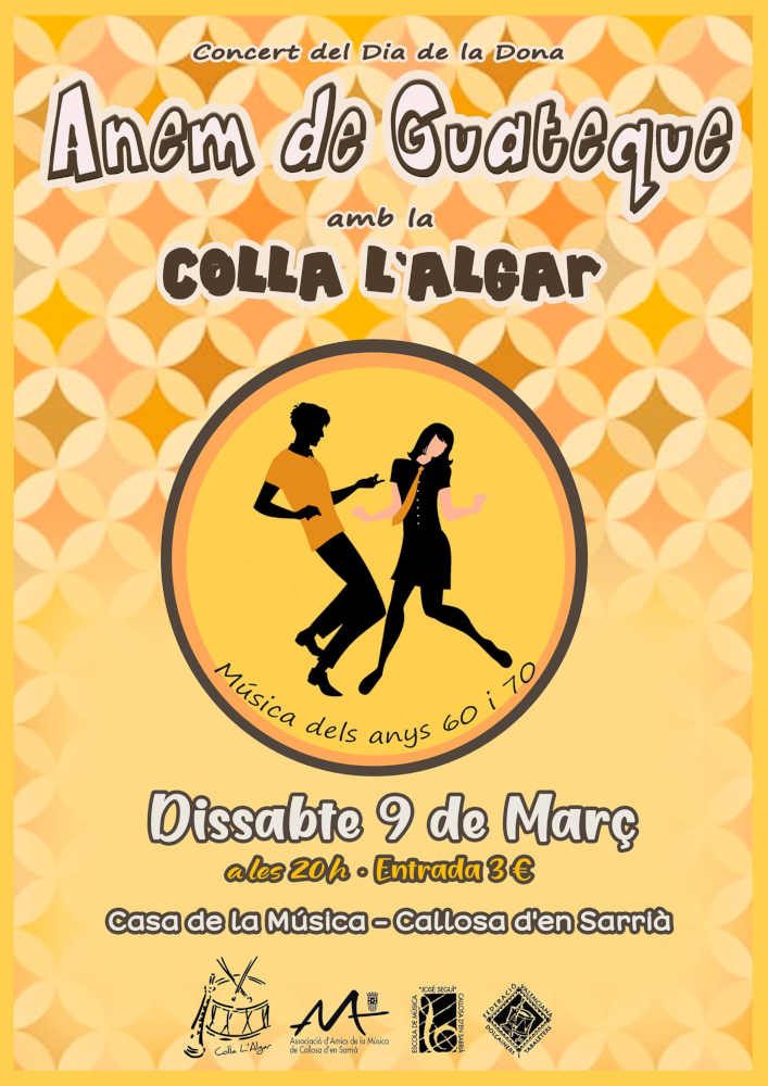La Colla l'Algar se'n va de 'guateque' pel Dia de la Dona Treballadora