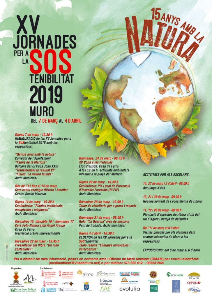Les Jornades per la Sostenibilitat celebren 15 anys a Muro