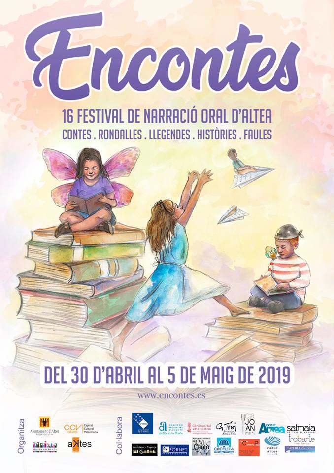 Altea omplirà places i carrers de paraules amb el Festival de Narració Oral 'Encontes'