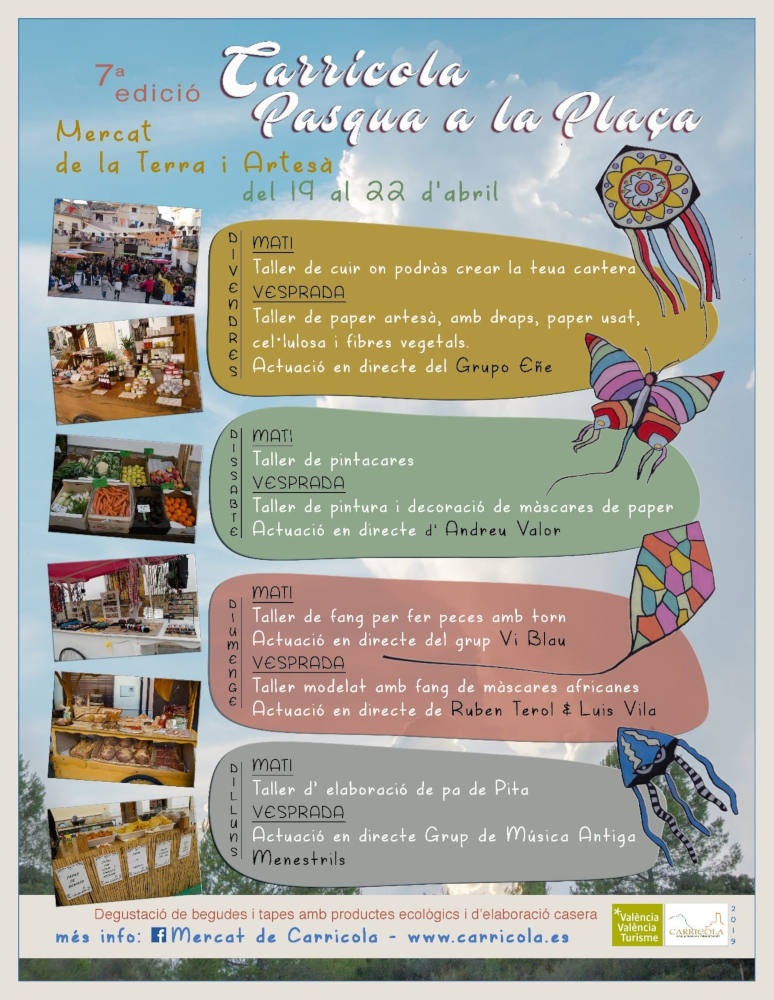 Programa Carricola Pasqua 2019