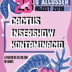 Cactus, Insershow i Kontaminació actuen a les Festes d'Alcosser el 23 d'agost