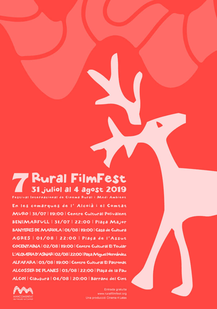La setena edició del Rural FilmFest arriba a l’Alcoià i El Comtat