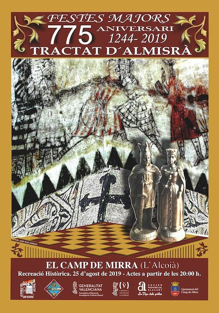 El Tractat d'Almisrà celebra el 775é aniversari amb una nova representació al Camp de Mirra