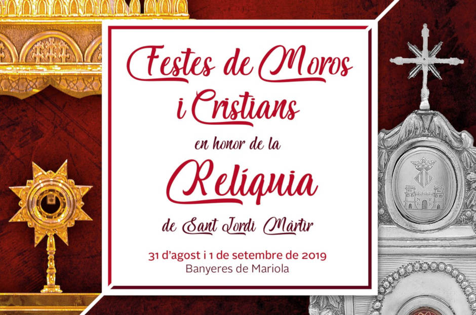 Banyeres de Mariola commemora l'arribada de la Relíquia de Sant Jordi a la localitat