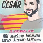 El concert d'homenatge a Cèsar Porta ja té nova data: 16 de novembre a Albaida