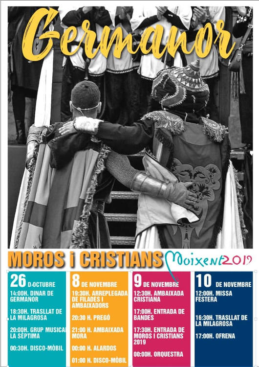 Moixent viu els Moros i Cristians amb tres dies de festa i germanor