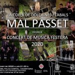 Mal Passet homenatja al personal sanitari amb un concert de música festera