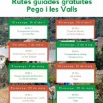 Pego i les Valls continua amb el cicle de rutes guiades gratuïtes