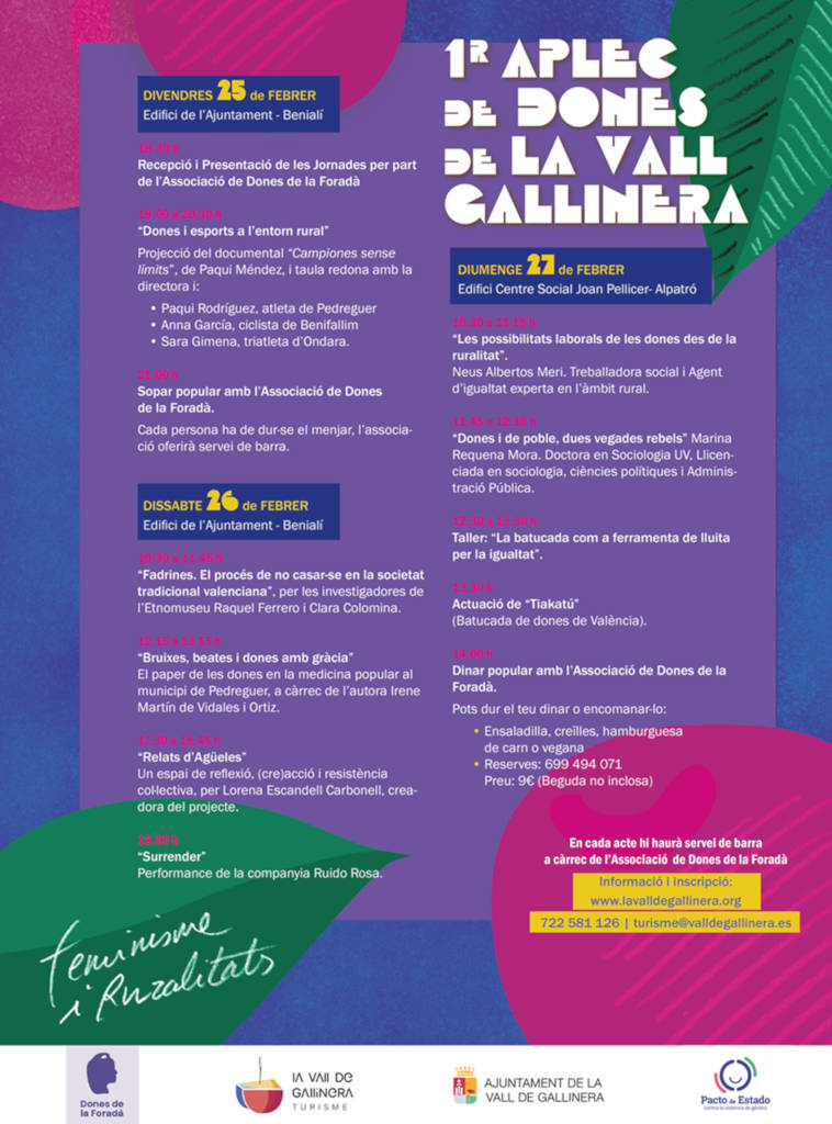 I Aplec Dones Vall Gallinera 2022