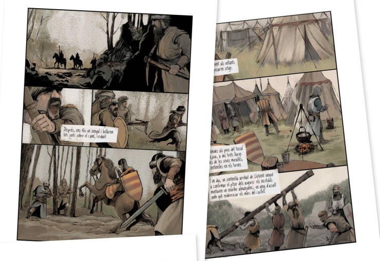 "Al-Azraq, el malson de Jaume I" , una novel·la gràfica amb il·lustracions de Daniel Olmo i textos de Just Sellés, es presenta aquest divendres a la Casa de Cultura d'Alcoi, a partir de les set i mitja de la vesprada. Al-Azraq Malson Jaume I