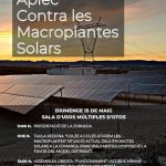Aplec contra les Macroplantes a Otos
