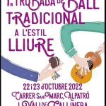 TROBADA BALL TRADICIONAL ESTIL LLIURE