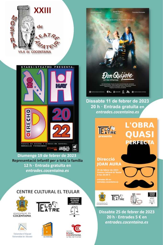 Mostra Teatre Amateur Cocentaina 2023