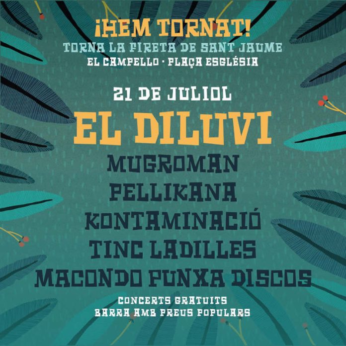 El Diluvi Pellikana Mugroman FIreta Sant Jaume Campello