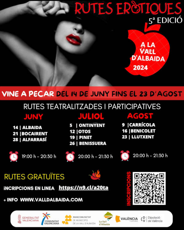 Rutes Erotiques Vall Albaida 2024
