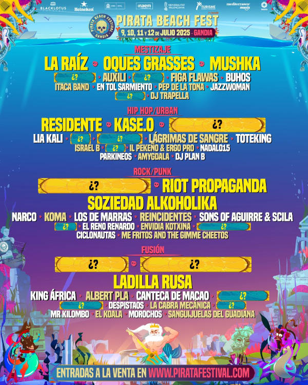 Pirata Beach Festival 2025