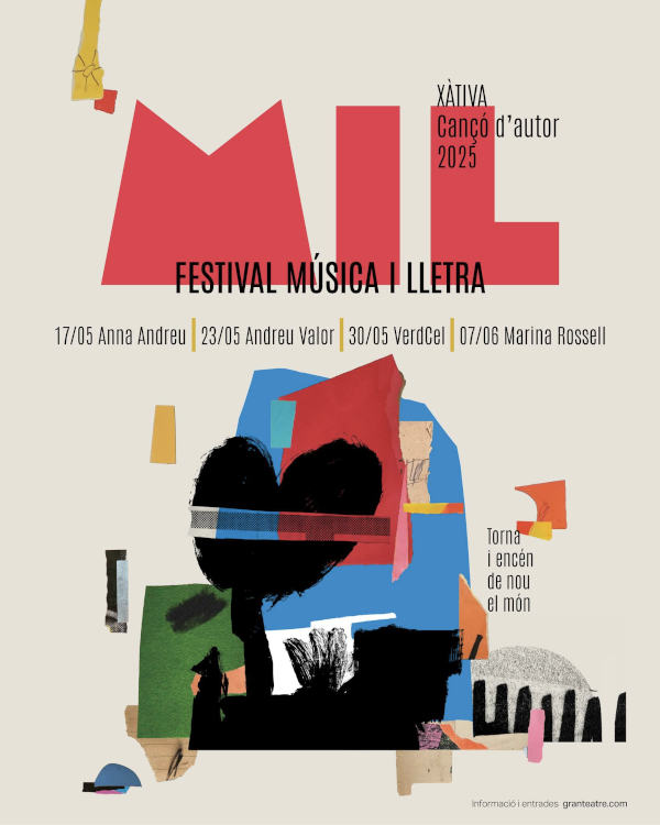 Festival Música i Lletra Xàtiva 2025