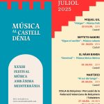 Música Castell Dénia 2025