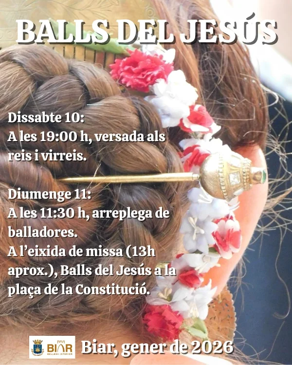 Balls del Jesús Biar 2026