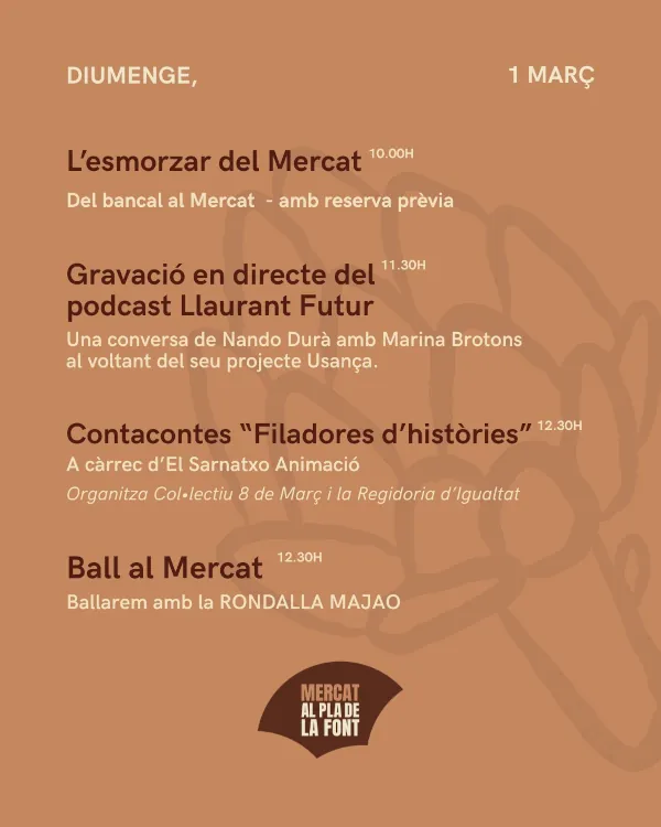 Mercat Pla de la Font Cocentaina